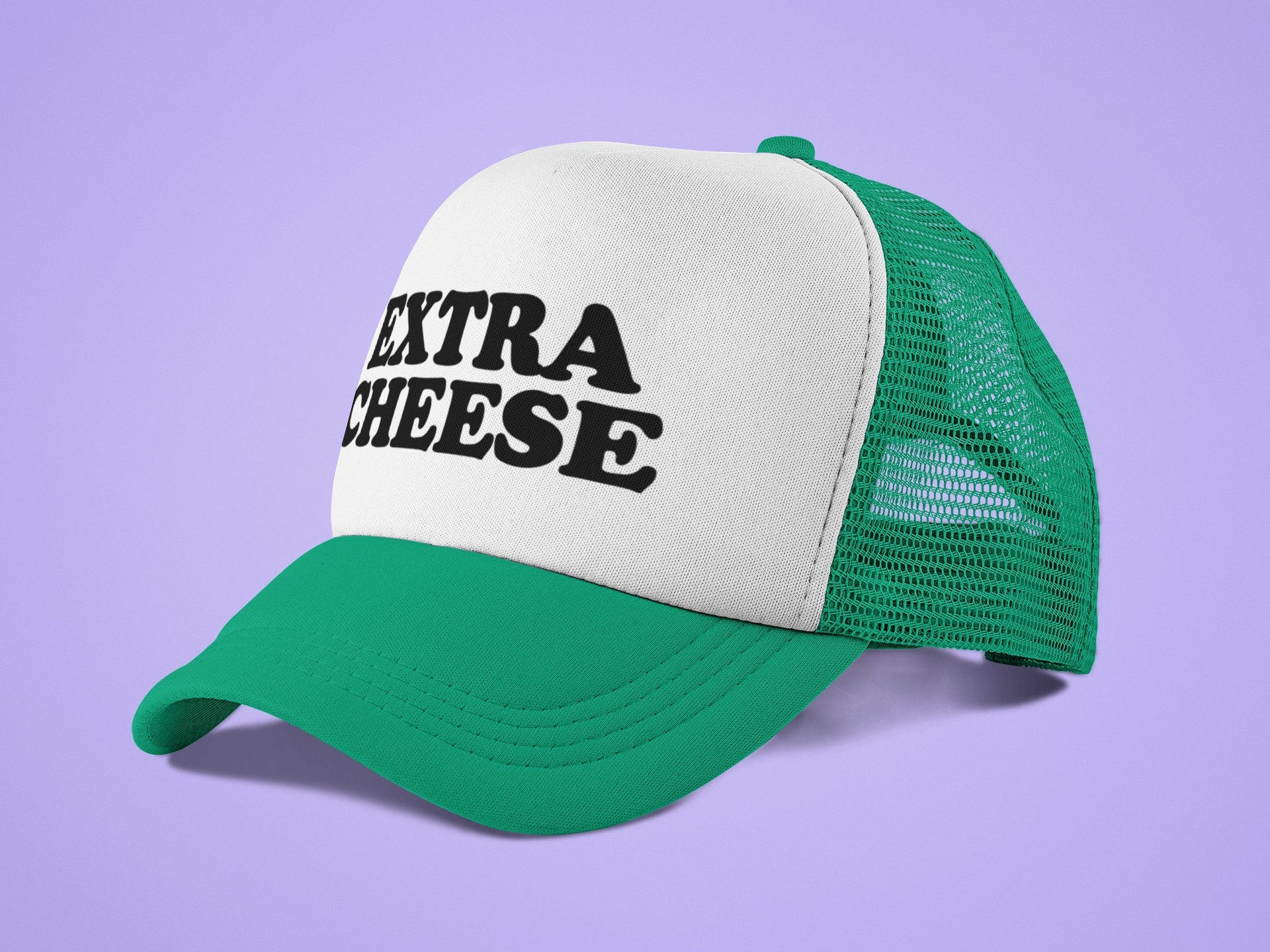 Extra Cheese Custom Trucker Hat