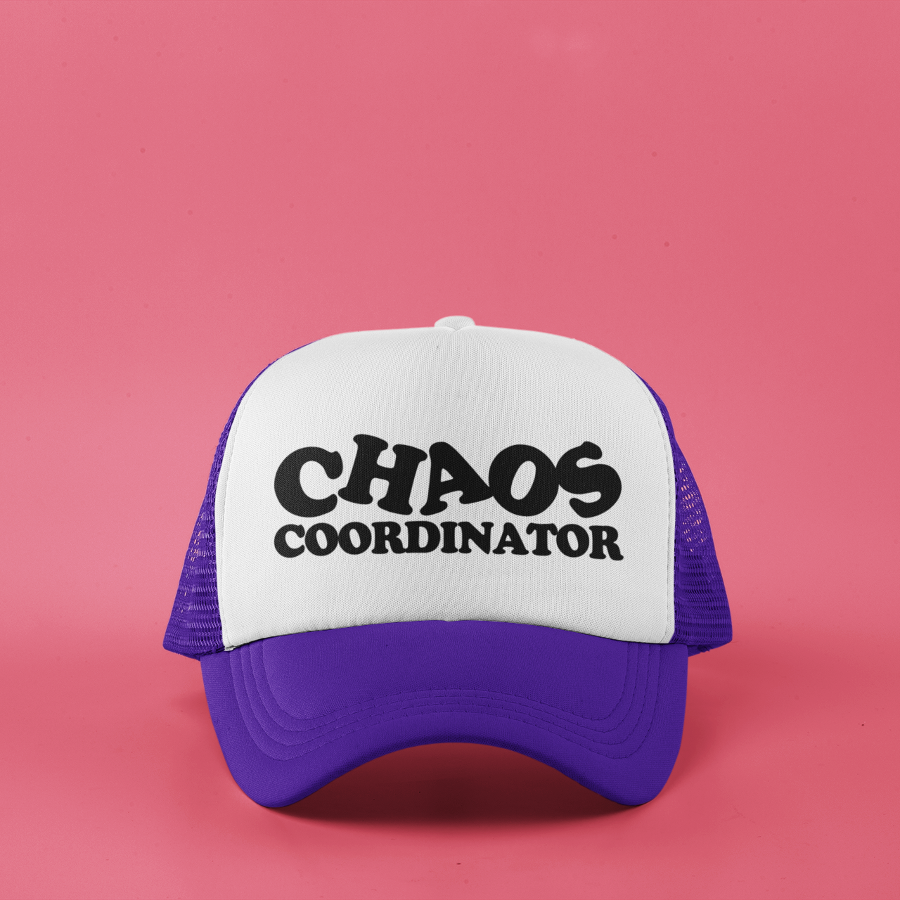 Chaos Coordinator Custom Trucker Hat