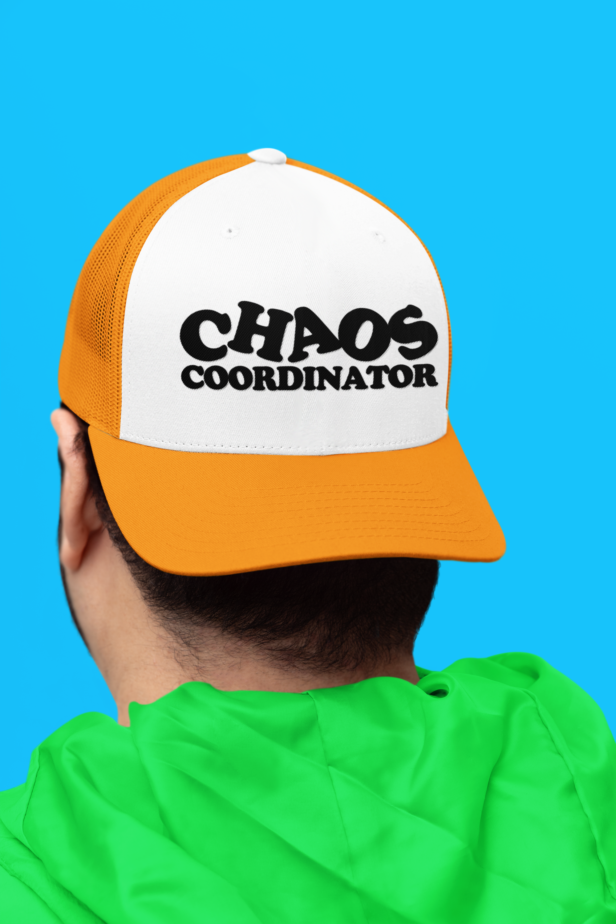 Chaos Coordinator Custom Trucker Hat
