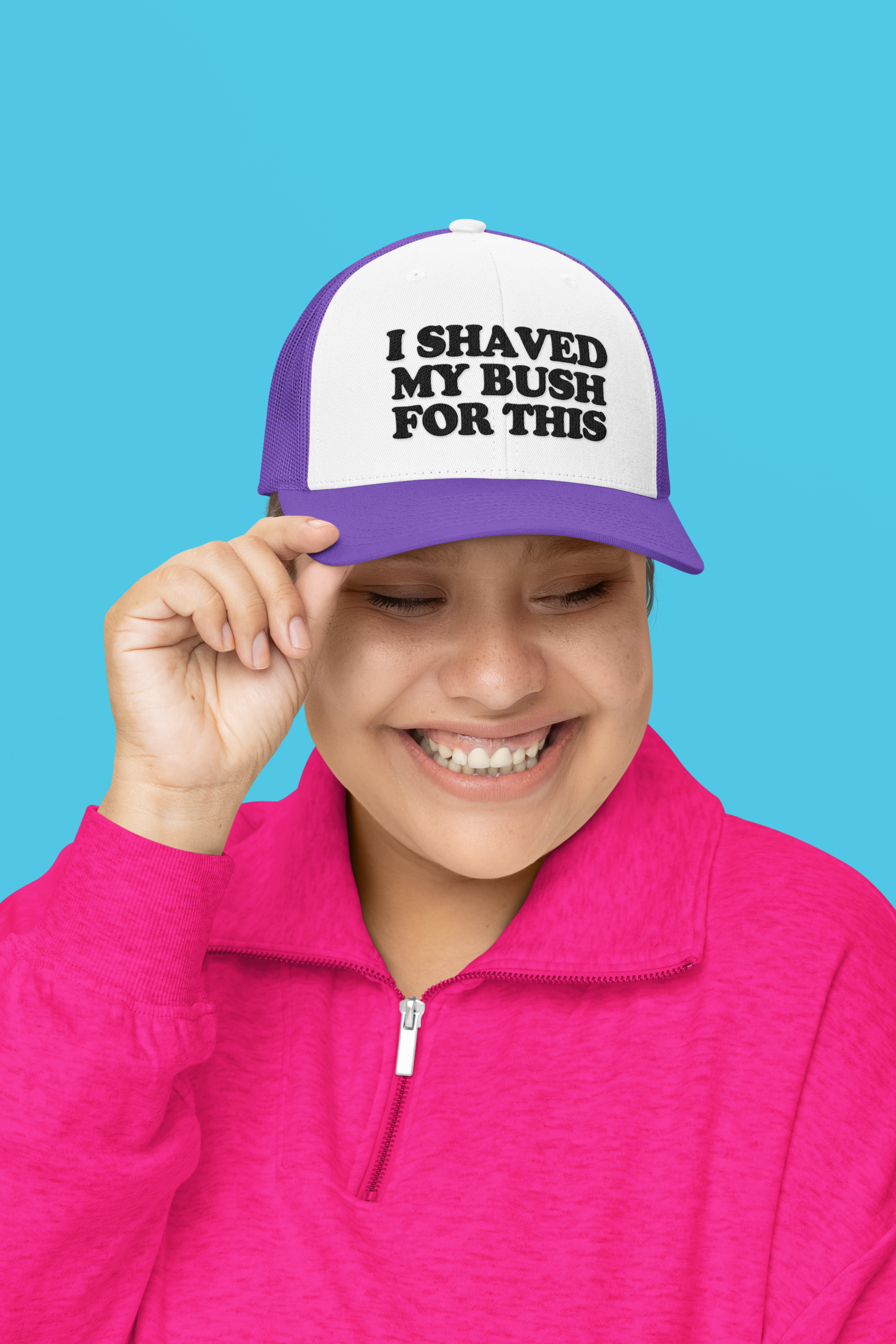 I Shaved My Bush For This Custom Trucker Hat